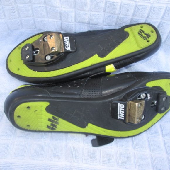 Vintage Shoes Made Italy Diadora Mens Cycling Shoes Time Cleats